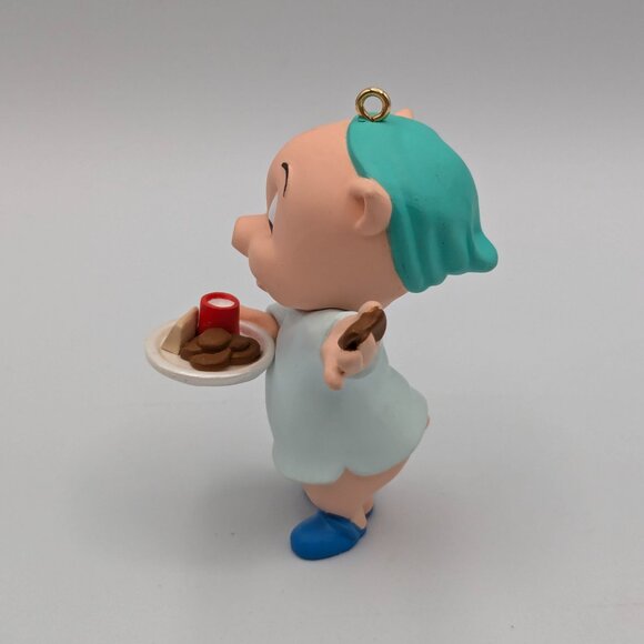 Hallmark Keepsake Porky Pig - Looney Tunes Collection 1993 Christmas Ornament - Picture 6 of 11